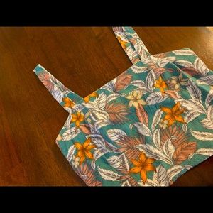 Aeropostale Floral Crop Top